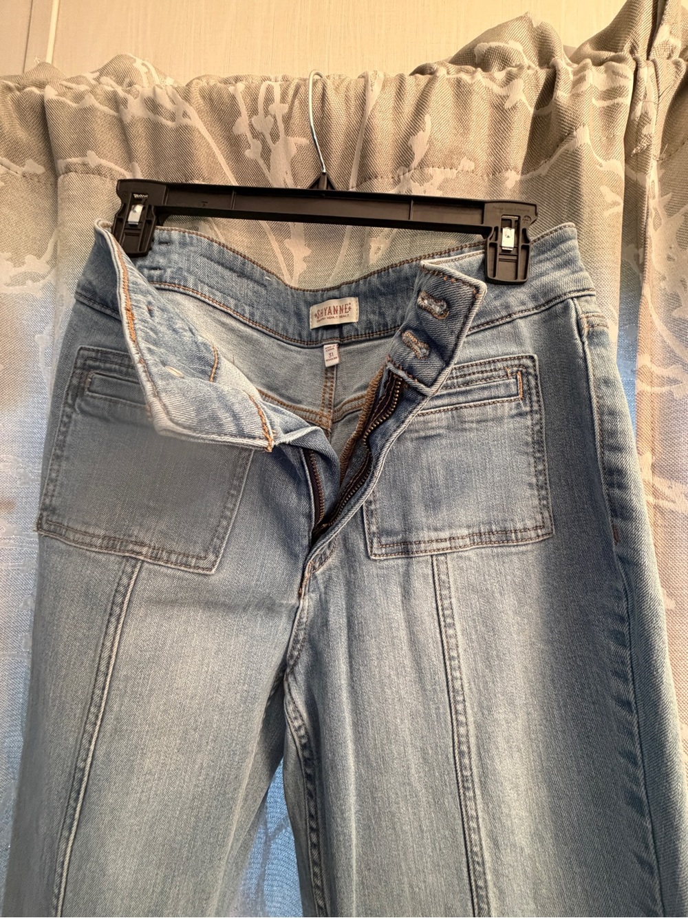Shyanne Light Blue High-Rise Flare Jeans - Picture 6 of 6